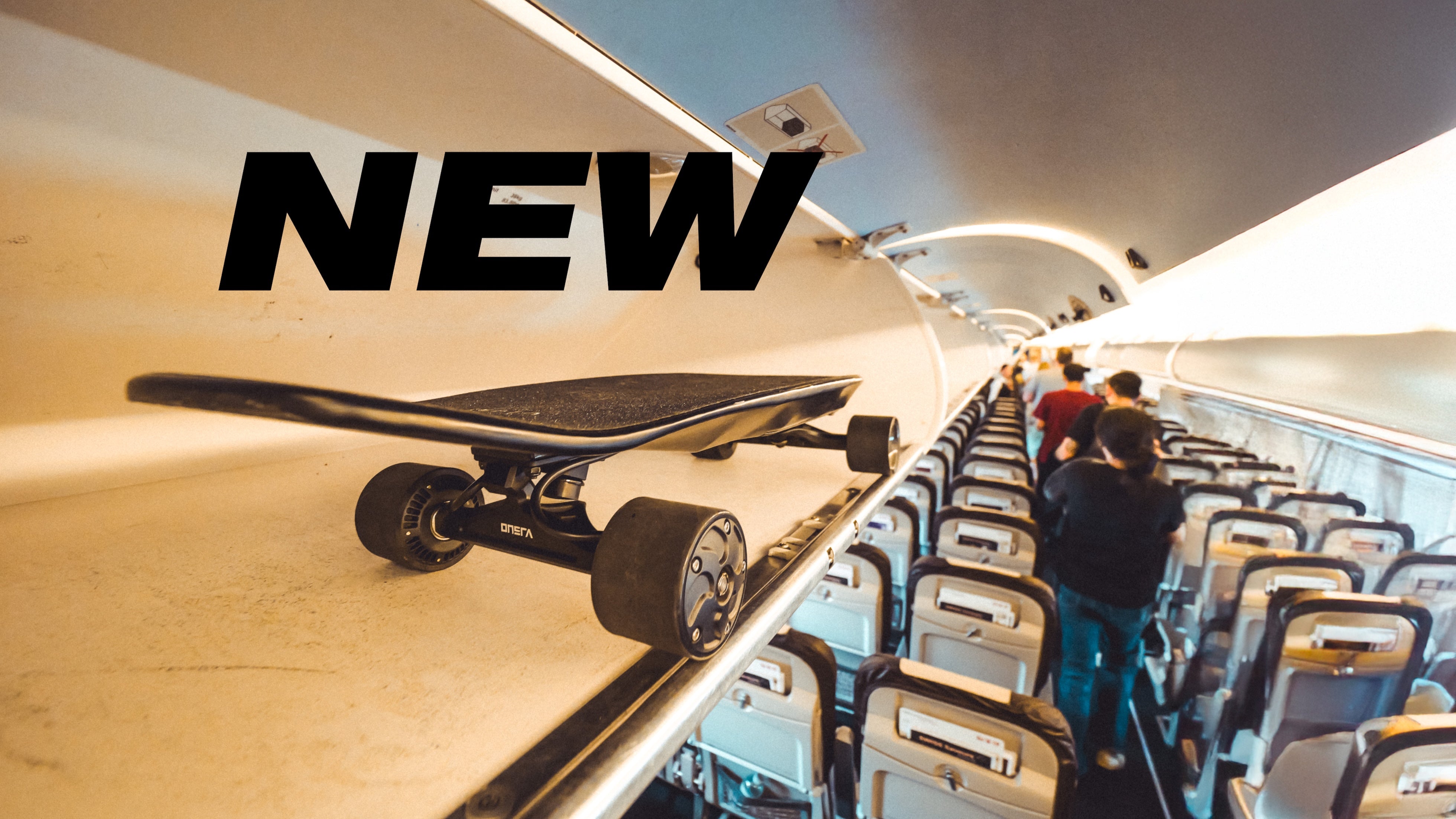 ONSRA ZENO mini electric skateboard with 99Wh travel-safe battery – lightweight carry-on e-skate