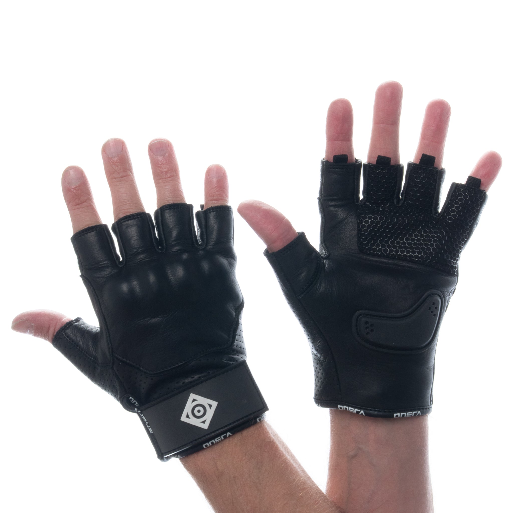 kurzfinger handschuhe ULTRALIGHT Kurzfinger-Longboard-Handschuhe SCHWARZ – ONSRA Europe