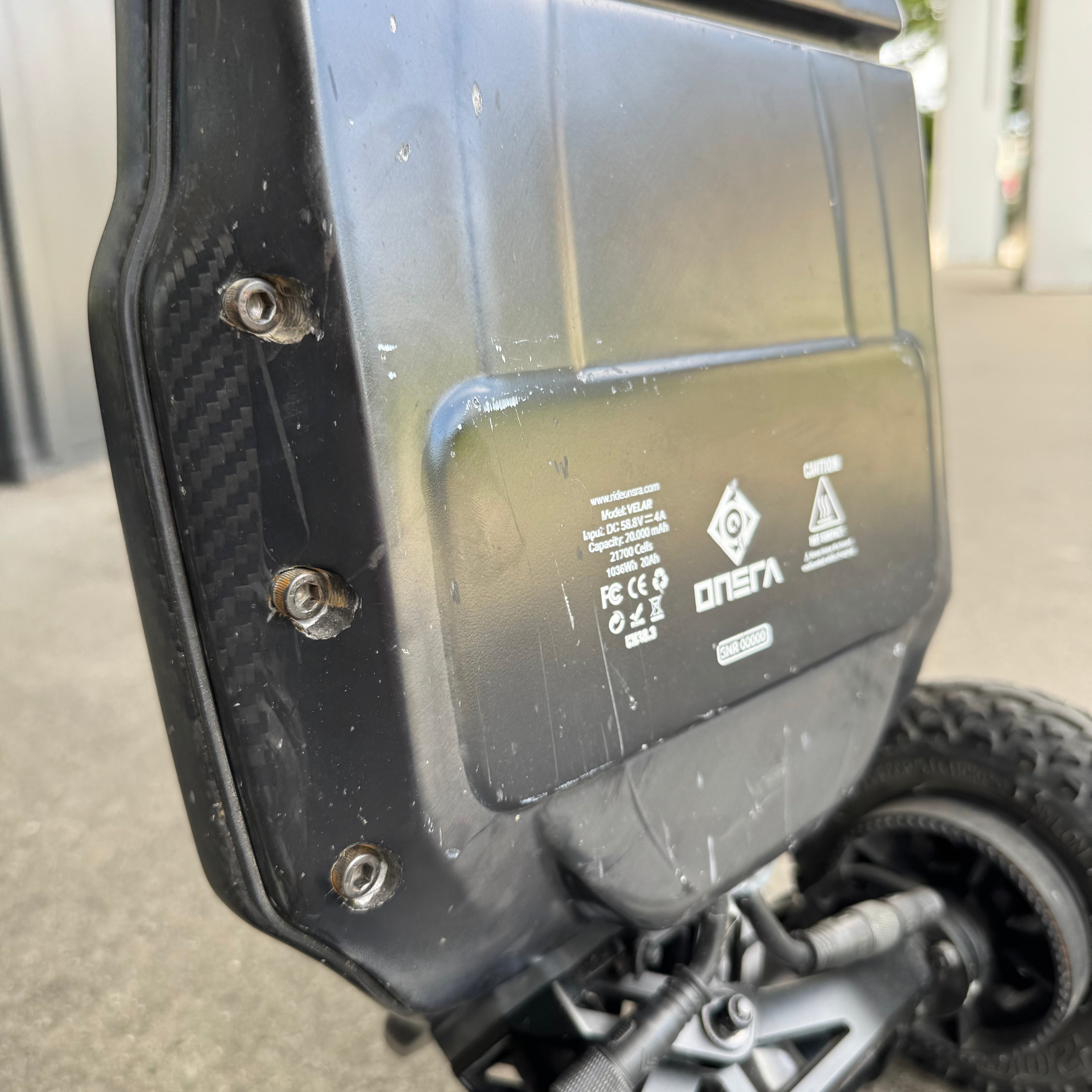 Used VELAR Prototype – Belt Drive Electric Skateboard
