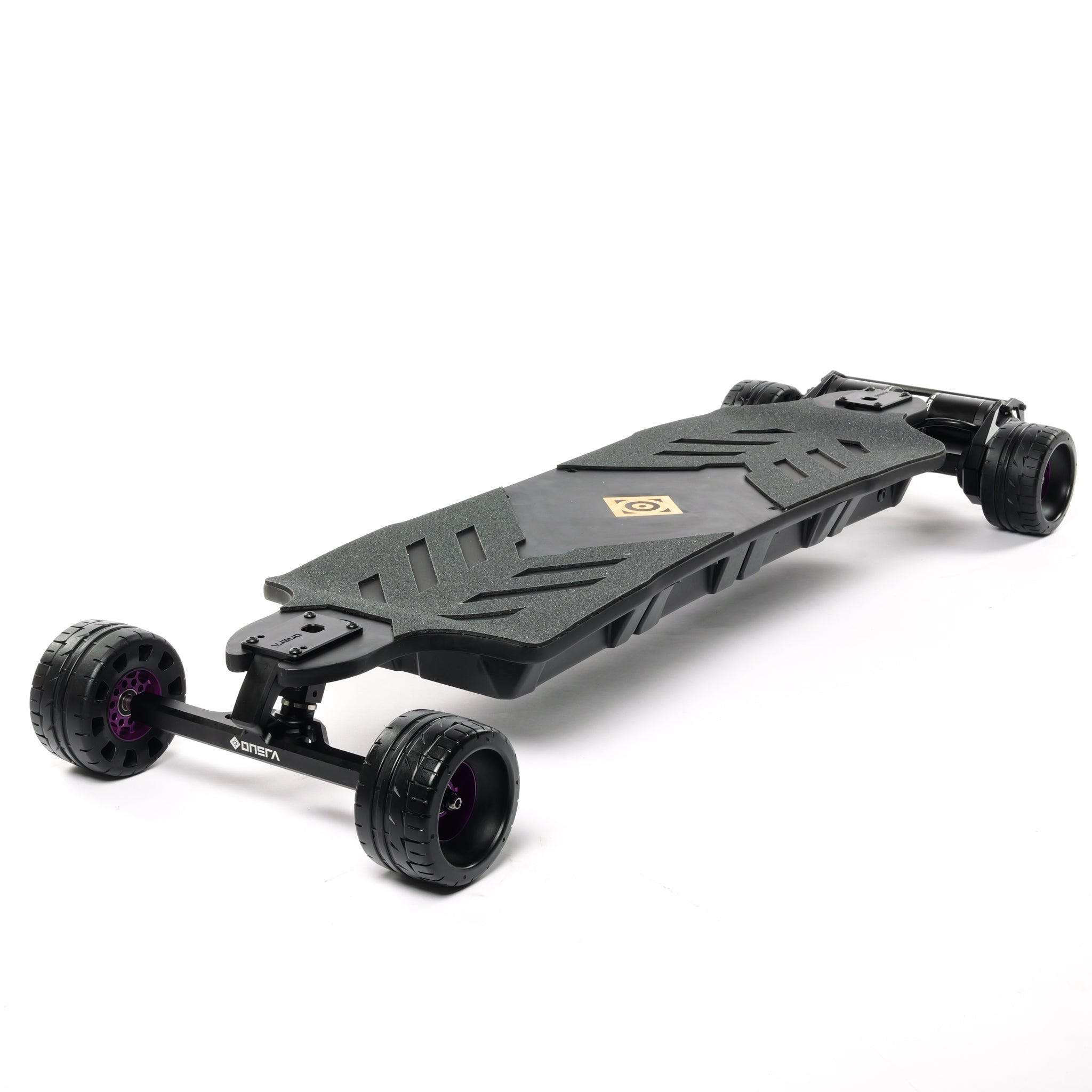 ONSRA BLACK Carve 4 electric longboard featuring a flexible bamboo deck, Gear Drive system, powerful 14S battery, precision trucks, and all-terrain wheels, designed for high-performance carving, commuting, and long-range riding.