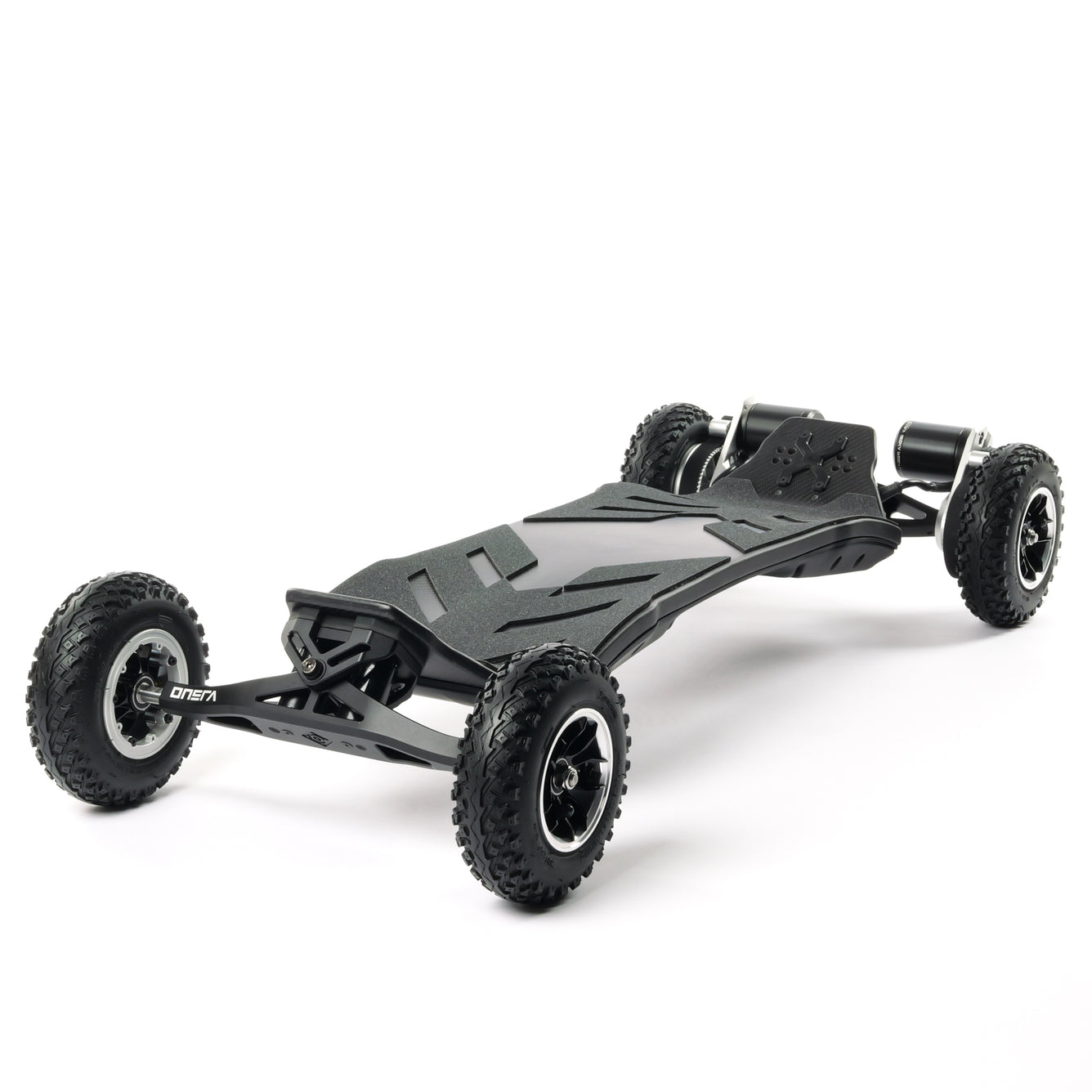 ONSRA VELAR belt drive electric skateboard with large pneumatic wheels