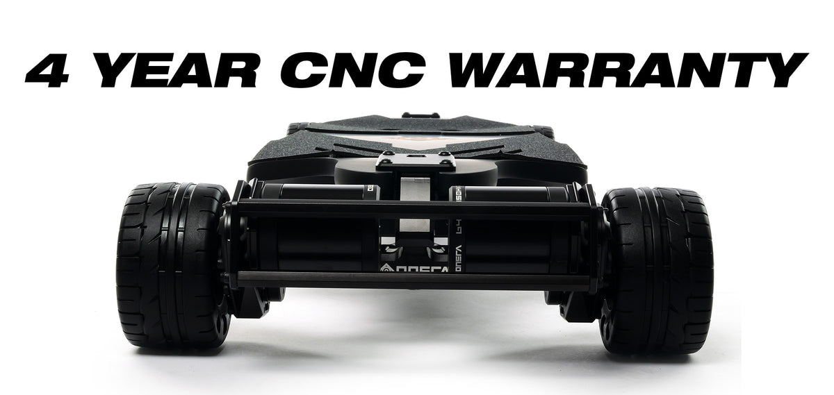ONSRA BLACK CARVE 4 Gear Drive Street – "4 year CNC warranty"