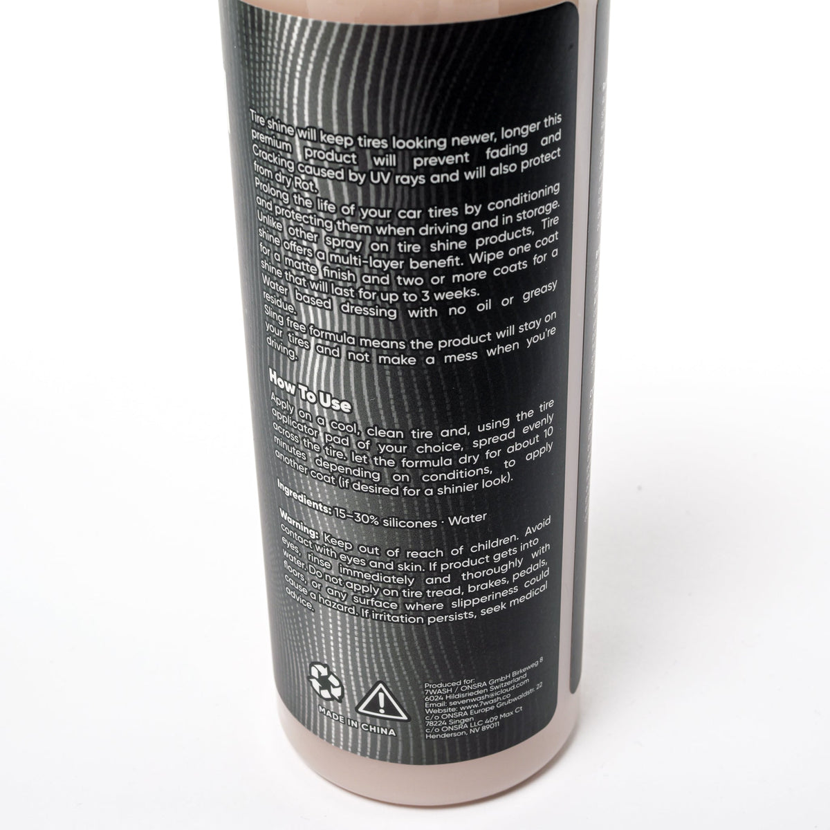 7WASH Tire Dressing 500 ml