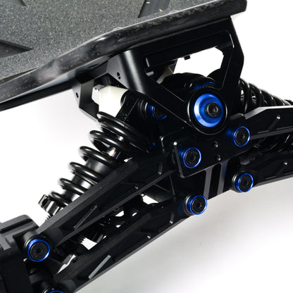 ONSRA VELAR 2.0 S suspension edition with NX controller - Swiss-designed prototype electric longboard.