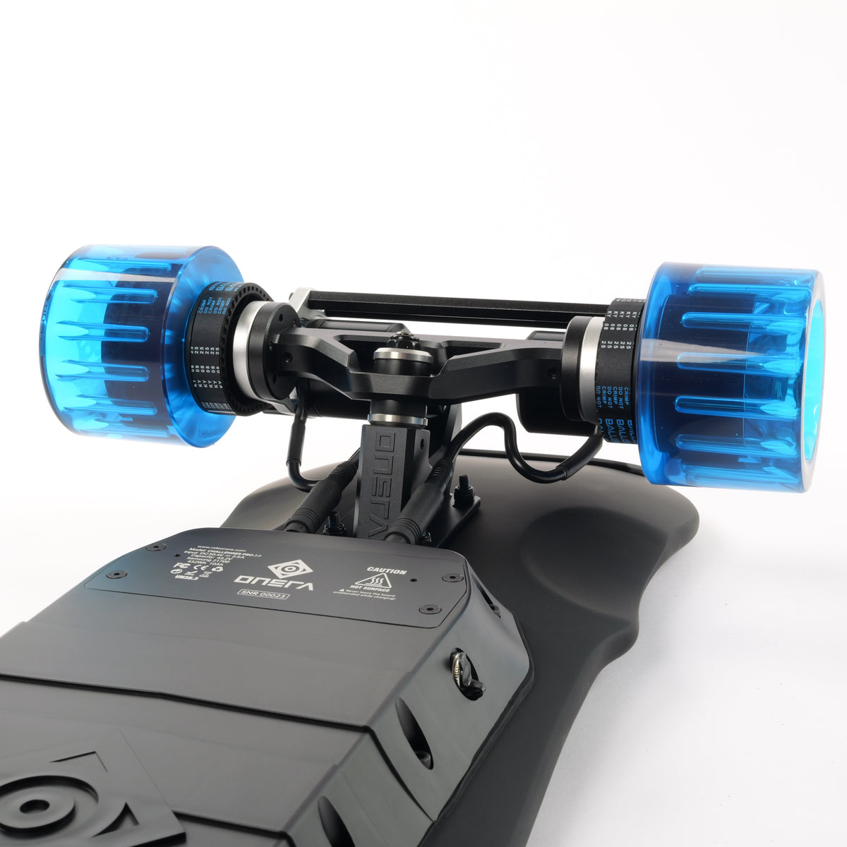 ONSRA Challenger Pro Street rear truck with dual belt-drive motors