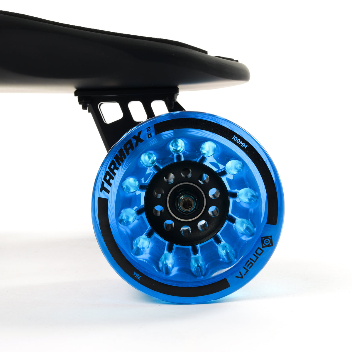 ONSRA Challenger Pro Street blue TARMAX wheel and pulley close-up