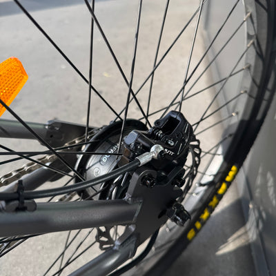 Used VANDAL Electric Bike demo unit – like new condition with 200km, no scratches, full 2-year warranty included.