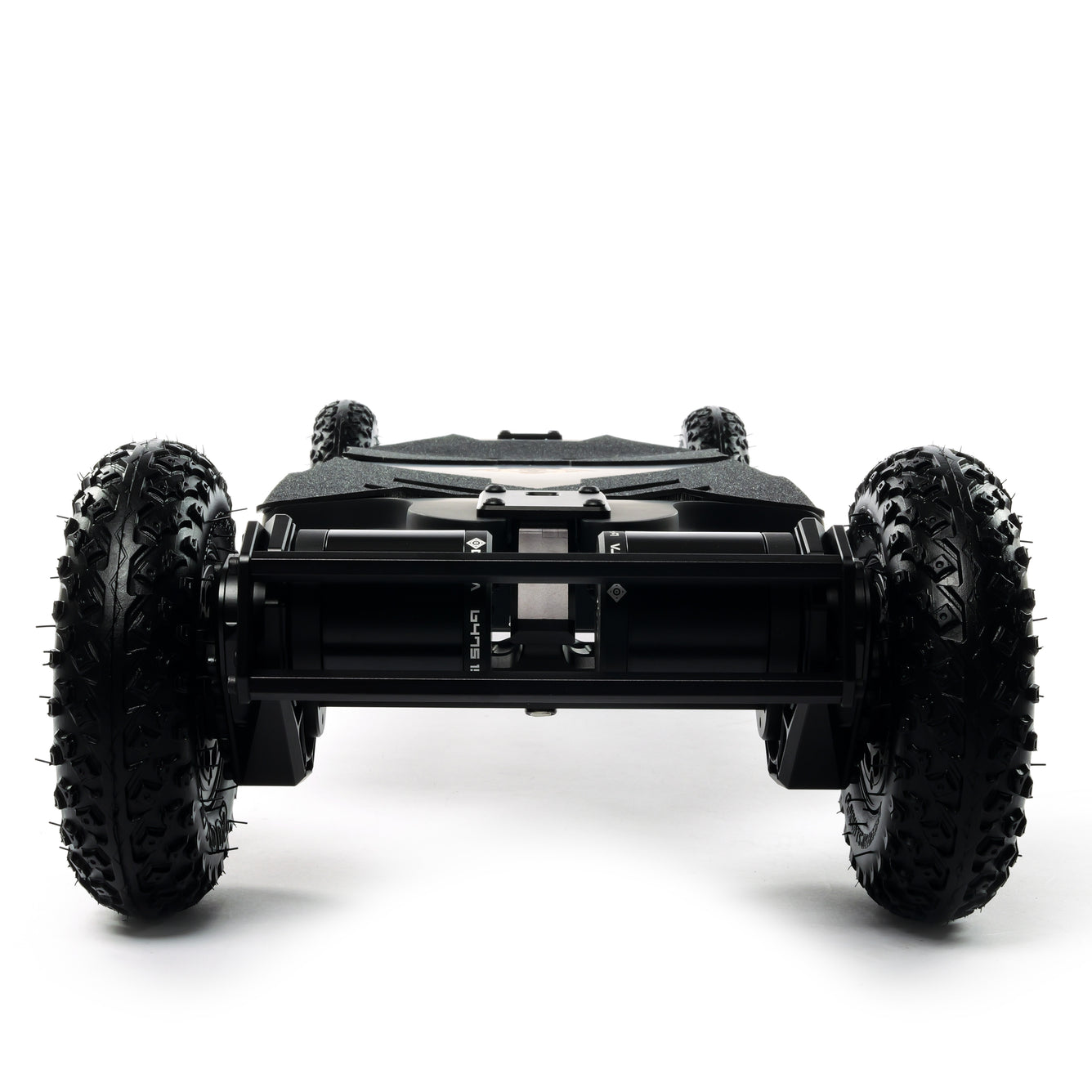ONSRA BLACK Carve 4 premium electric longboard with a flexible bamboo deck, Gear Drive drivetrain, 14S battery, precision trucks, and all-terrain wheels, shown in a side profile.