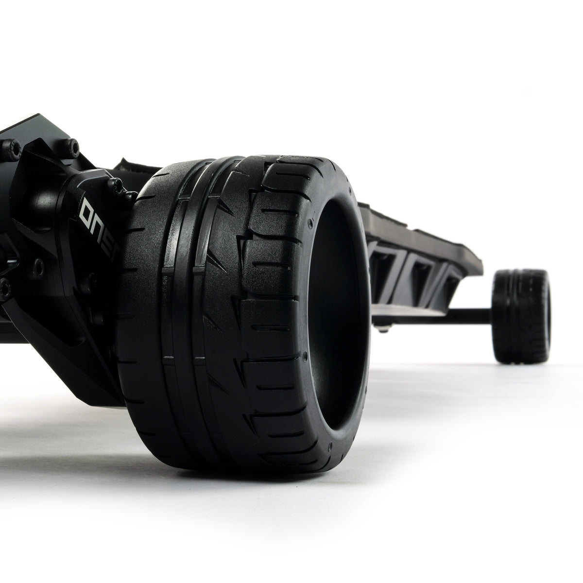 ONSRA BLACK Carve 4 electric longboard featuring a flexible bamboo deck, Gear Drive system, powerful 14S battery, precision trucks, and all-terrain wheels, designed for high-performance carving, commuting, and long-range riding.