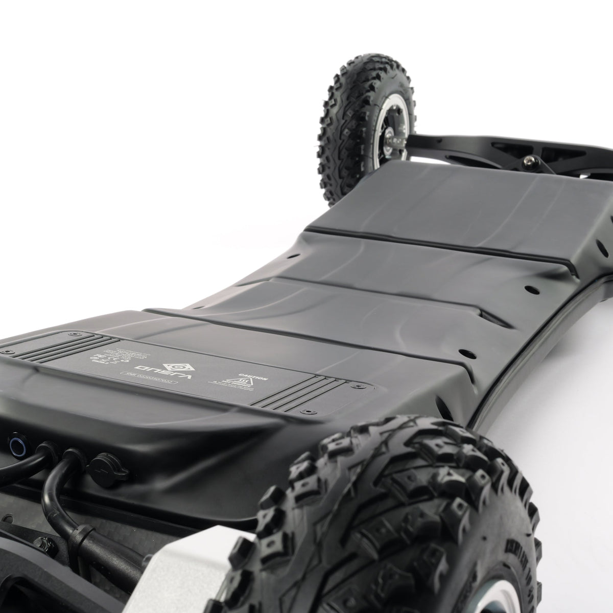 ONSRA VELAR Gear Drive deck and trucks, top view