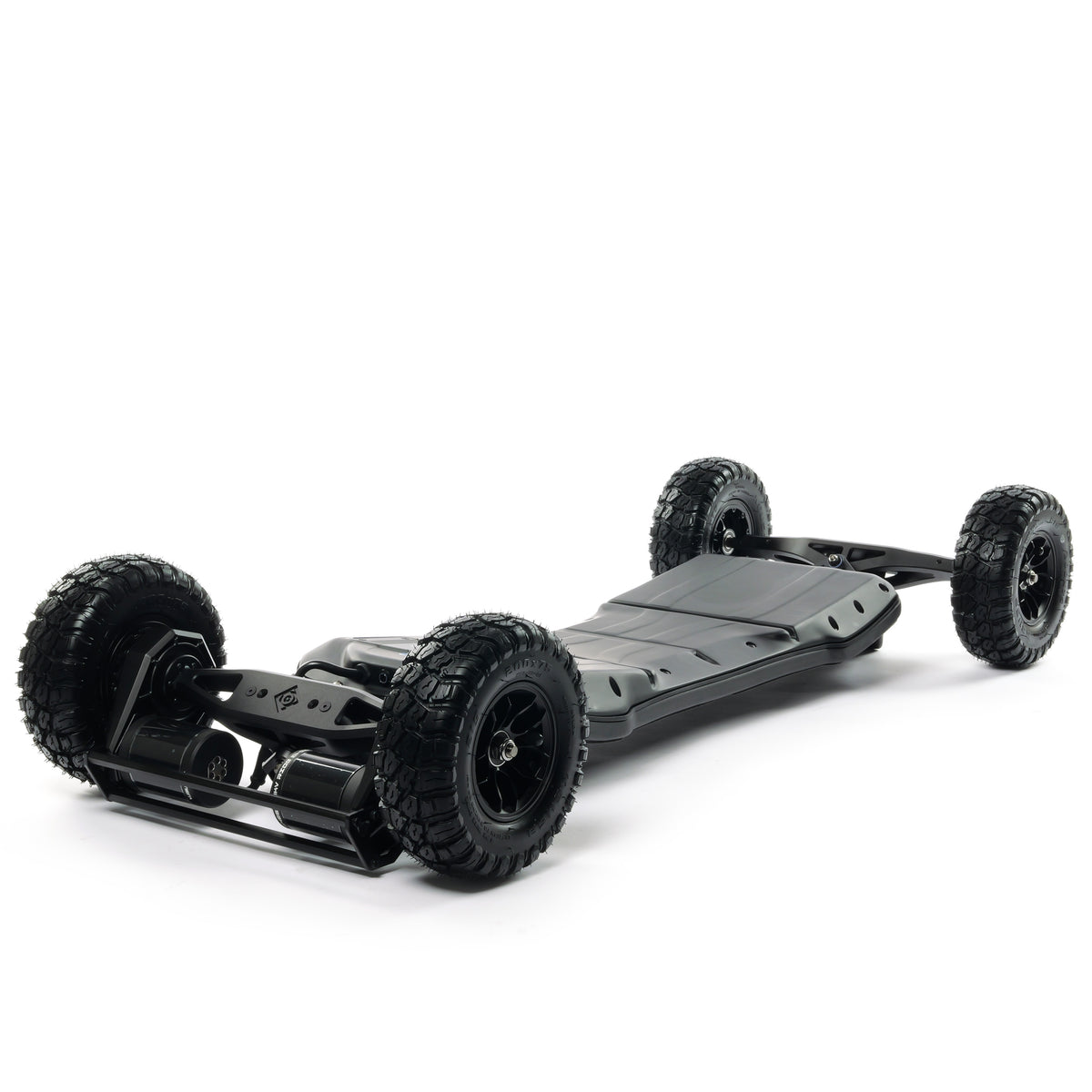 VELAR electric longboard with CNC gear drive, high-torque drivetrain, off-road wheels, and precision-machined components for powerful all-terrain performance.