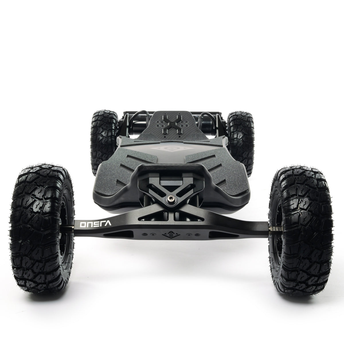VELAR electric longboard with CNC gear drive, high-torque drivetrain, off-road wheels, and precision-machined components for powerful all-terrain performance.