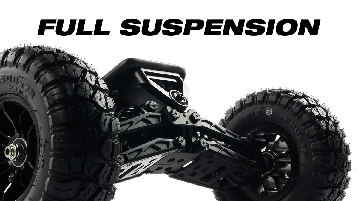 ONSRA VELAR suspension trucks – "Full suspension"